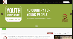 Desktop Screenshot of cde.org.za