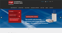 Desktop Screenshot of cde.com