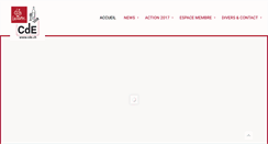 Desktop Screenshot of cde.ch